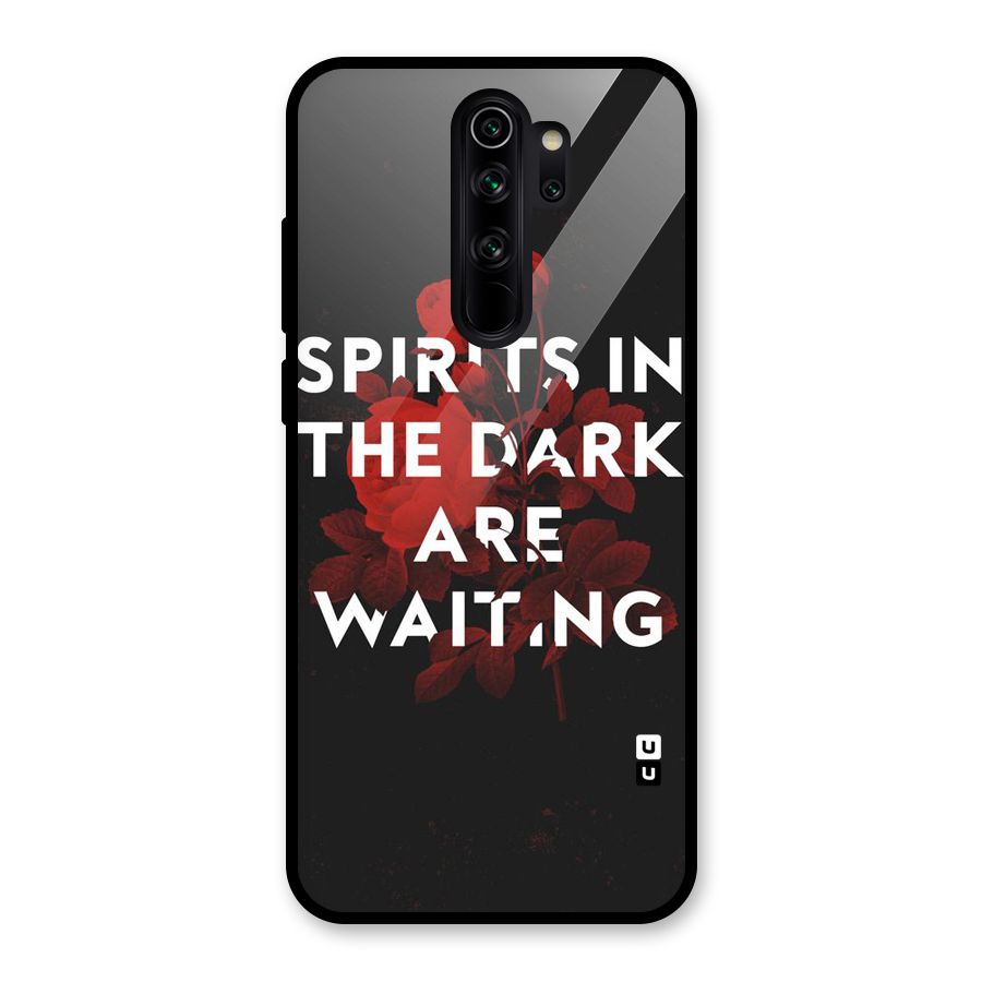 Dark Spirits Glass Back Case for Redmi Note 8 Pro