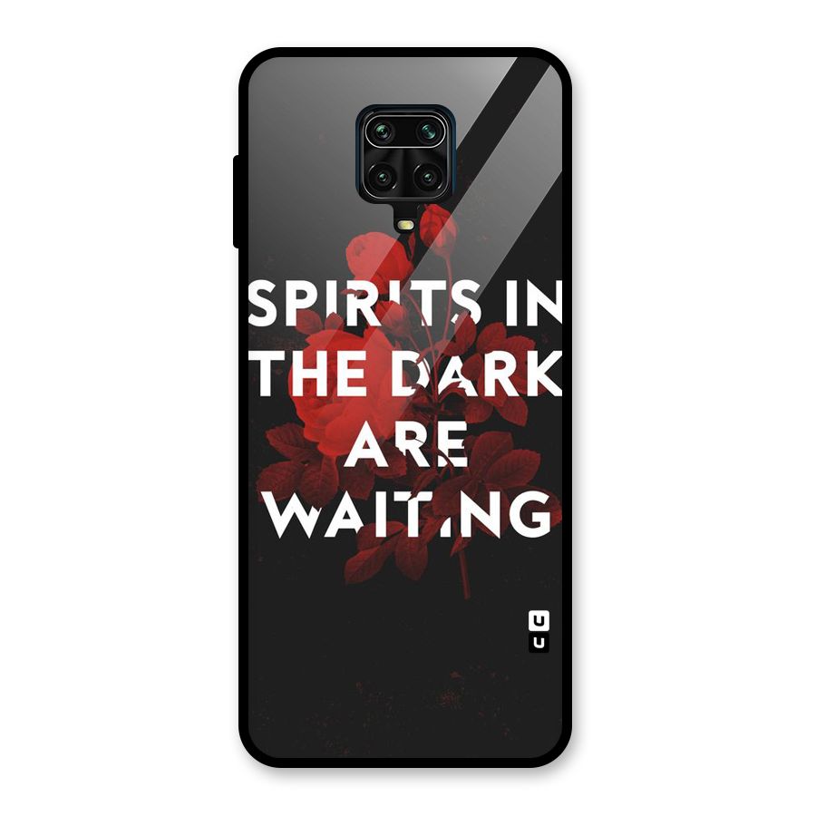Dark Spirits Glass Back Case for Redmi Note 9 Pro