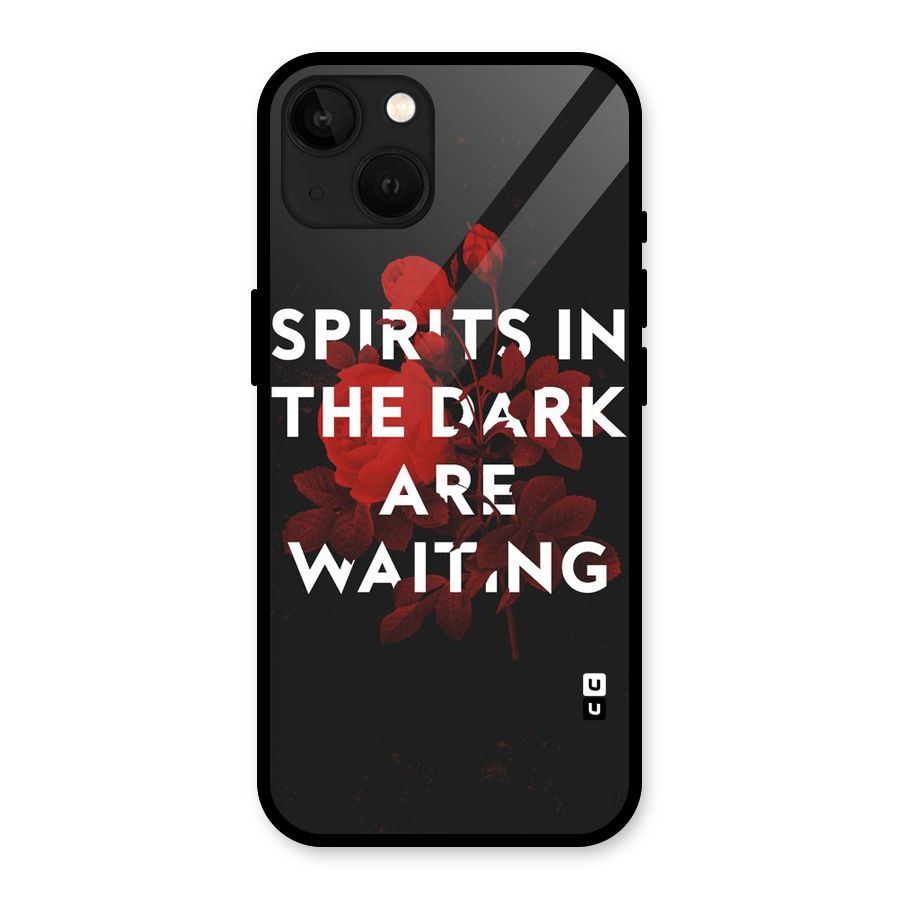 Dark Spirits Glass Back Case for iPhone 13