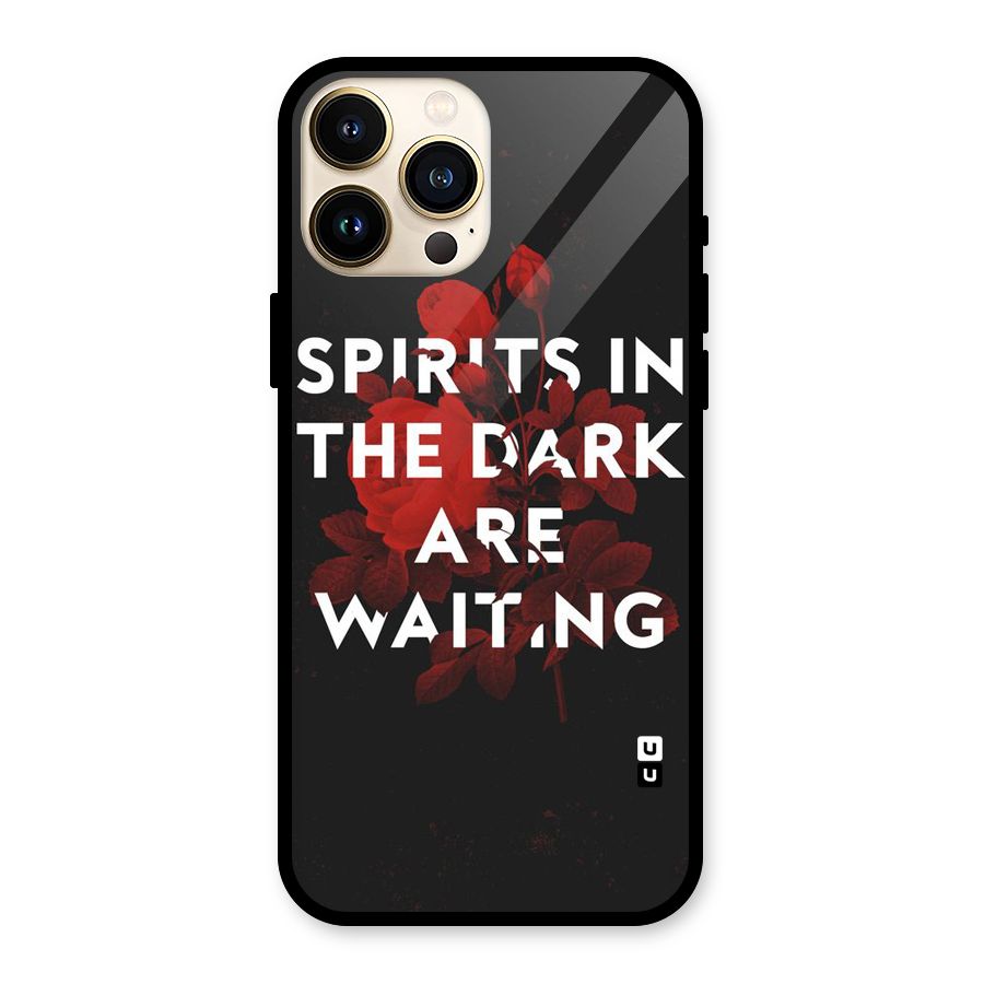 Dark Spirits Glass Back Case for iPhone 13 Pro Max