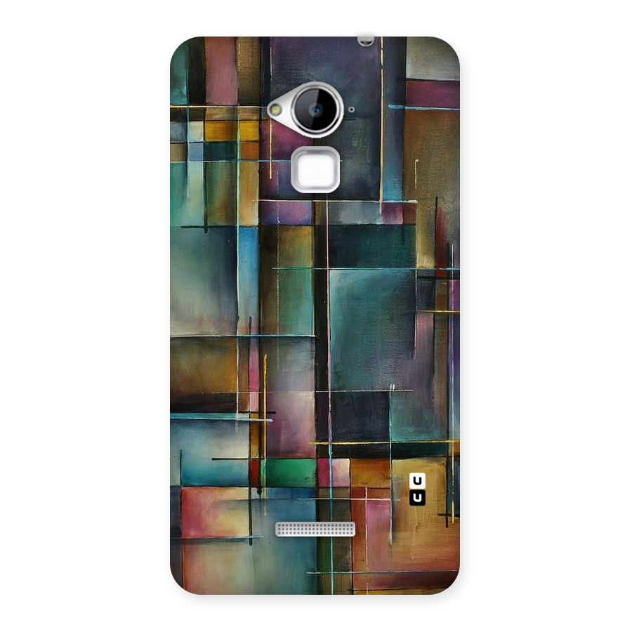 Dark Square Shapes Back Case for Coolpad Note 3