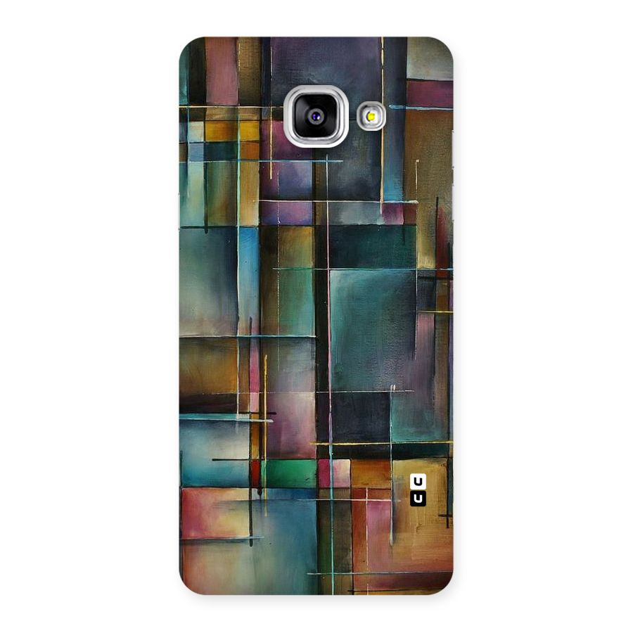 Dark Square Shapes Back Case for Galaxy A5 2016