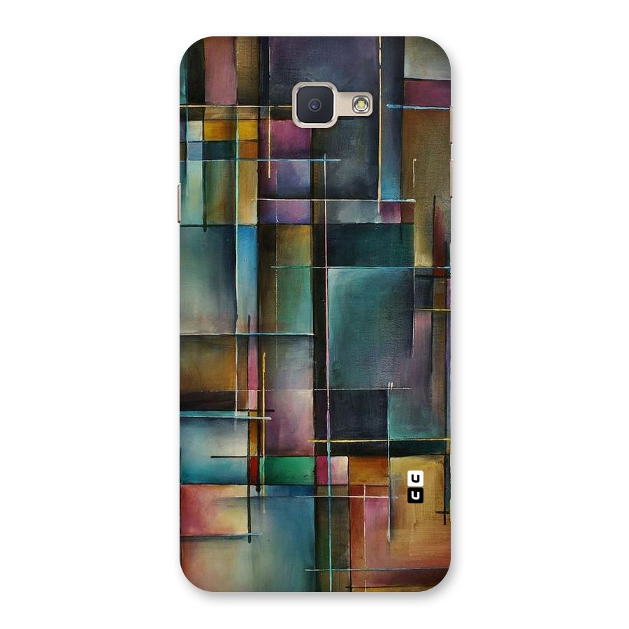 Dark Square Shapes Back Case for Galaxy J5 Prime