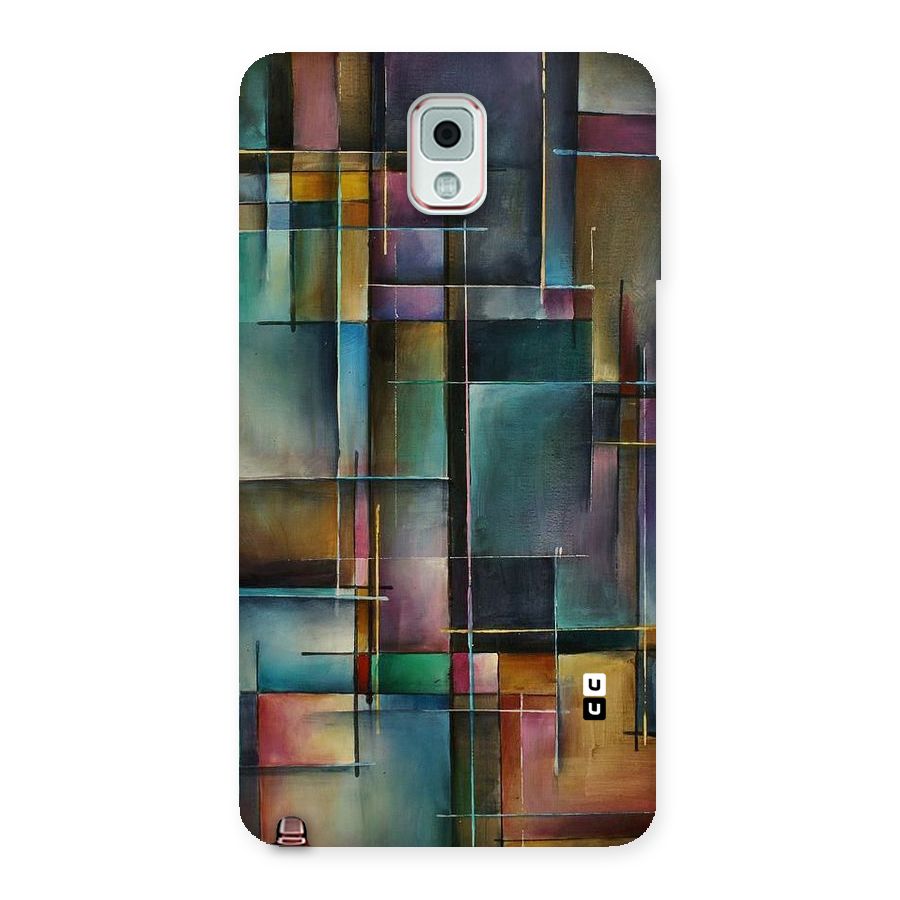 Dark Square Shapes Back Case for Galaxy Note 3
