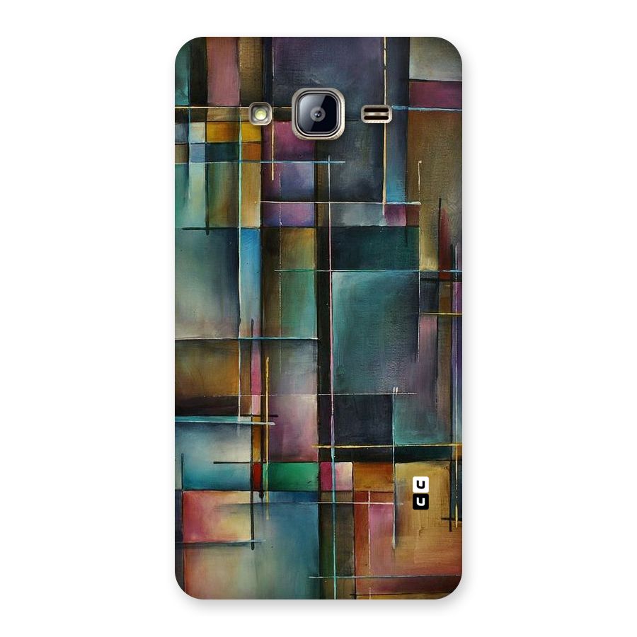 Dark Square Shapes Back Case for Galaxy On5