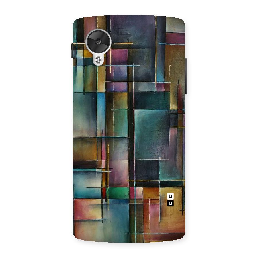 Dark Square Shapes Back Case for Google Nexsus 5