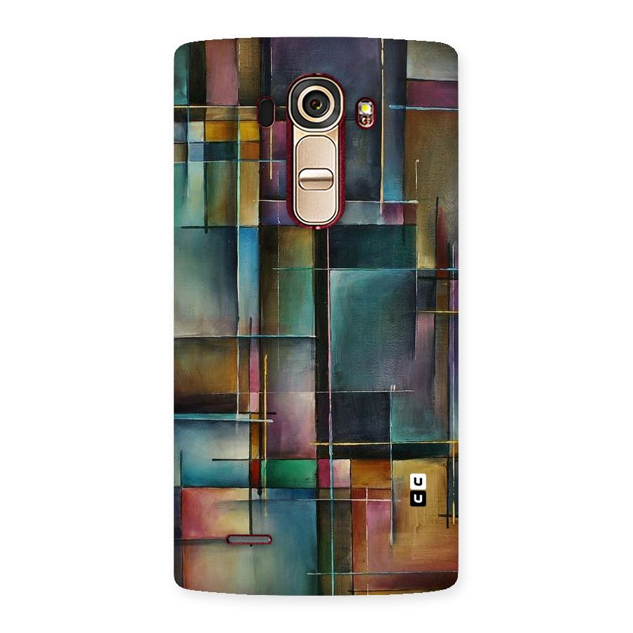 Dark Square Shapes Back Case for LG G4