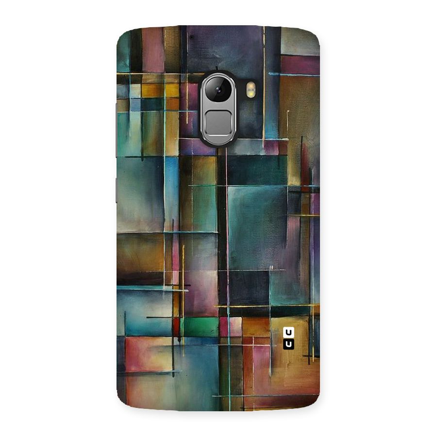 Dark Square Shapes Back Case for Lenovo K4 Note