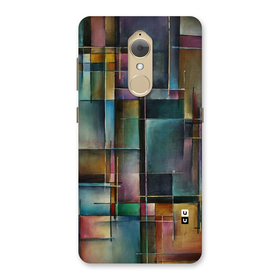 Dark Square Shapes Back Case for Lenovo K8