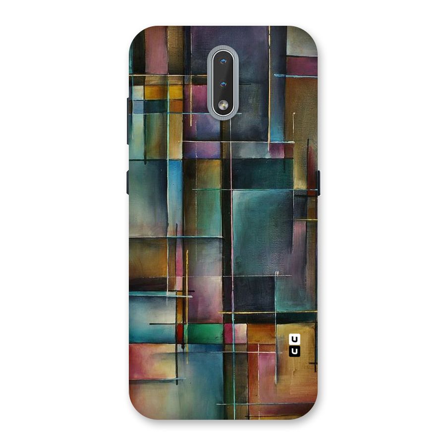 Dark Square Shapes Back Case for Nokia 2.3