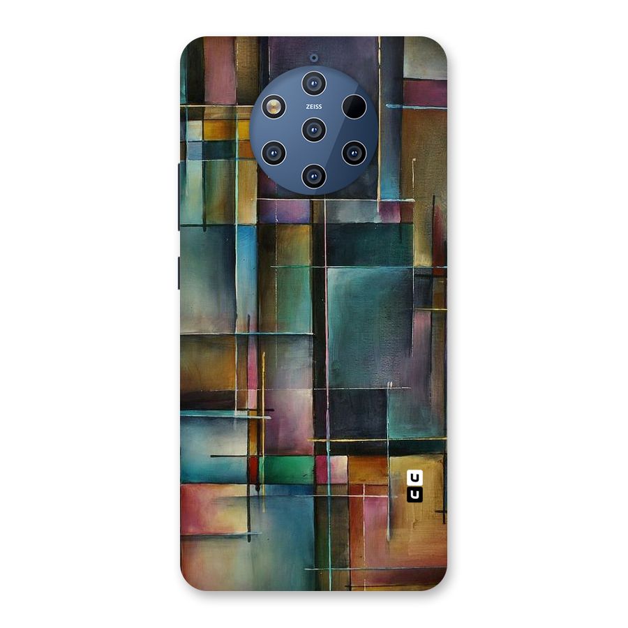 Dark Square Shapes Back Case for Nokia 9 PureView