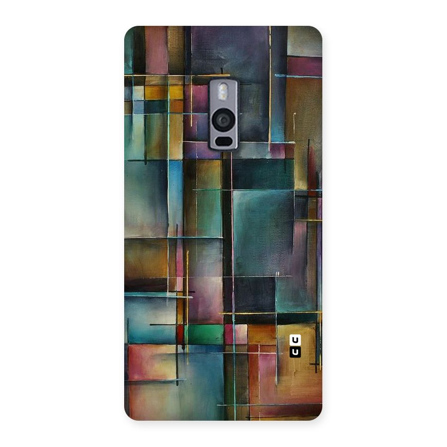 Dark Square Shapes Back Case for OnePlus Two