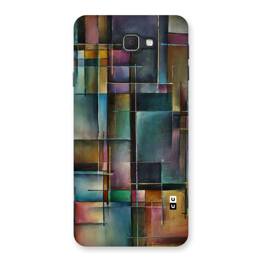 Dark Square Shapes Back Case for Samsung Galaxy J7 Prime