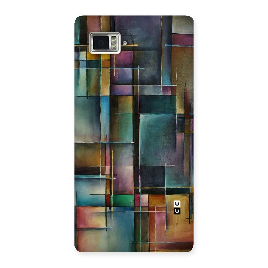 Dark Square Shapes Back Case for Vibe Z2 Pro K920