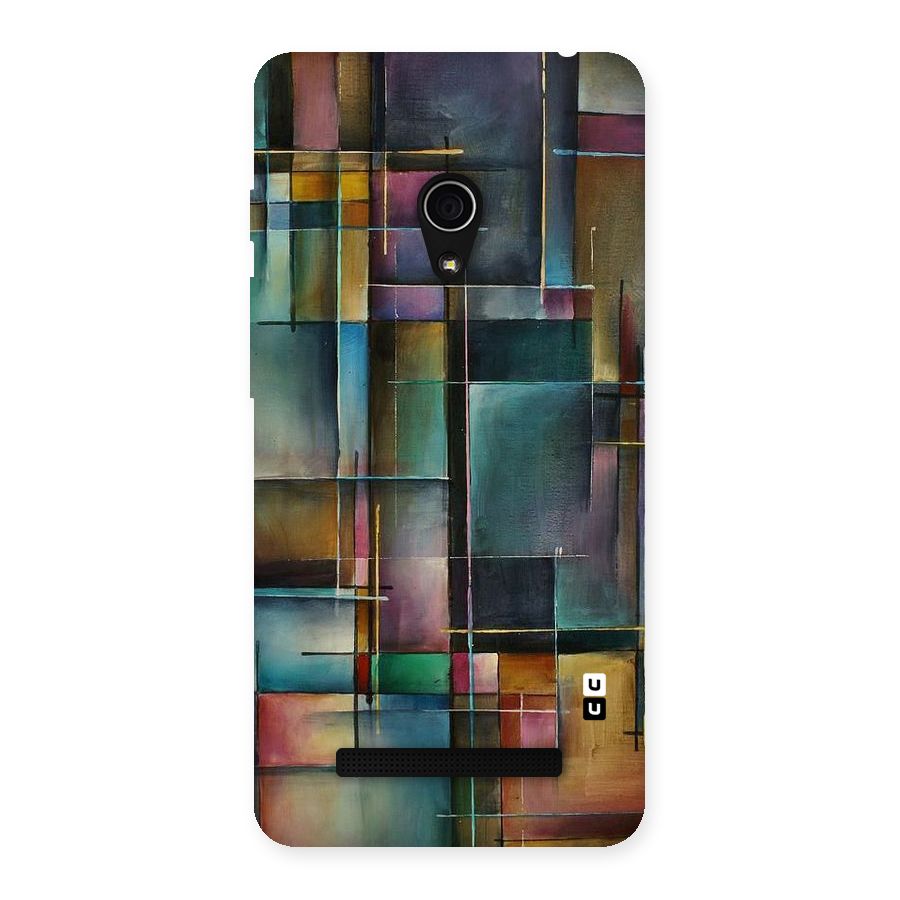 Dark Square Shapes Back Case for Zenfone 5