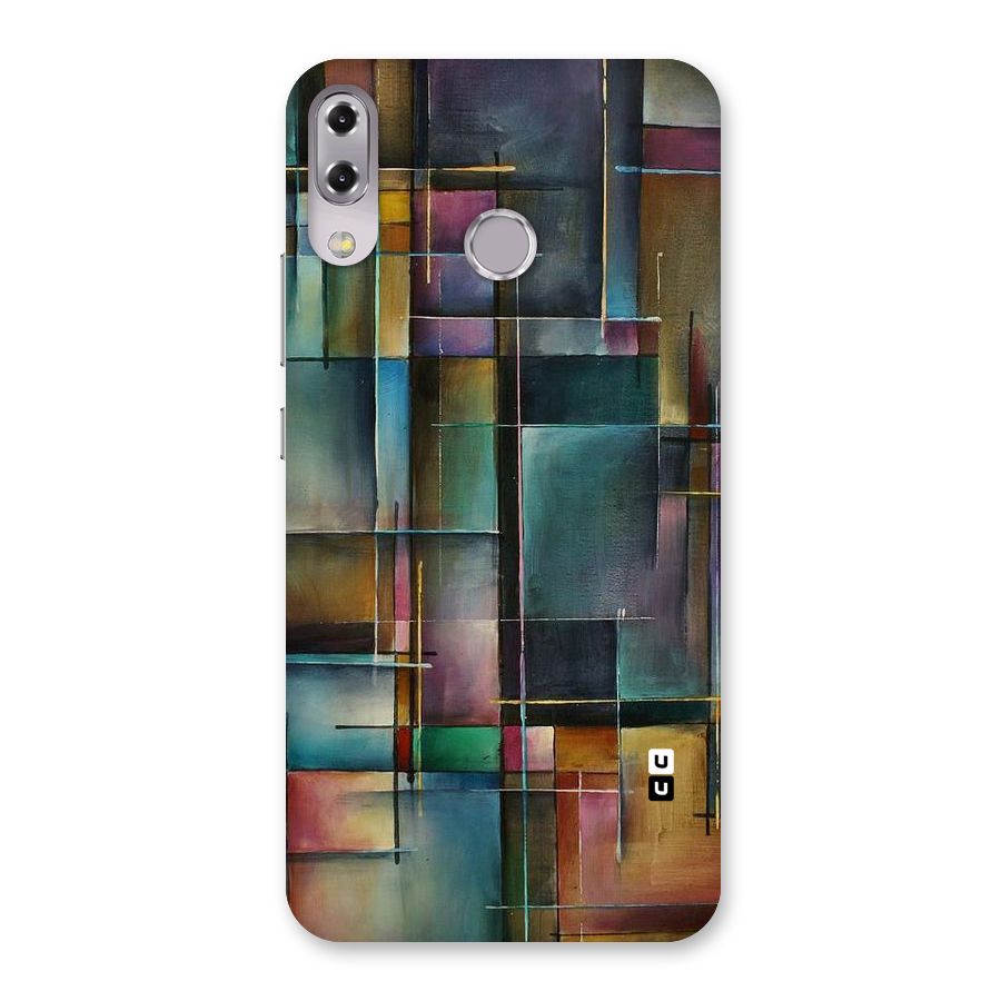 Dark Square Shapes Back Case for Zenfone 5Z