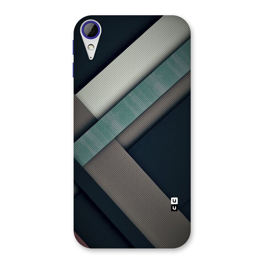 Dark Stripes Back Case for Desire 830