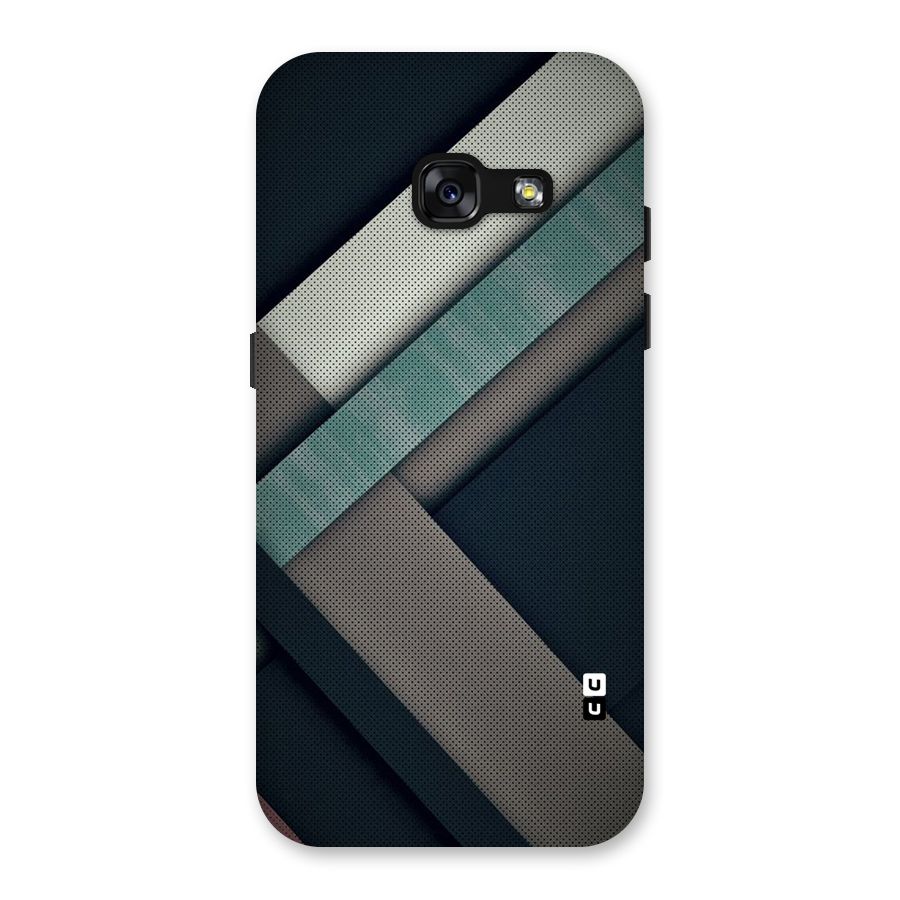 Dark Stripes Back Case for Galaxy A3 (2017)