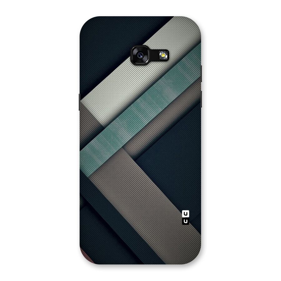 Dark Stripes Back Case for Galaxy A5 2017