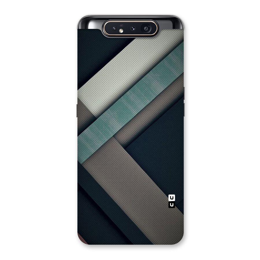 Dark Stripes Back Case for Galaxy A80