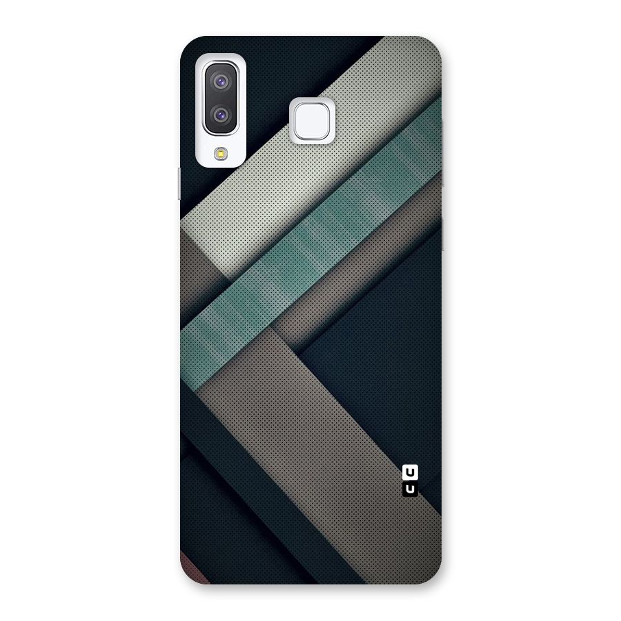 Dark Stripes Back Case for Galaxy A8 Star