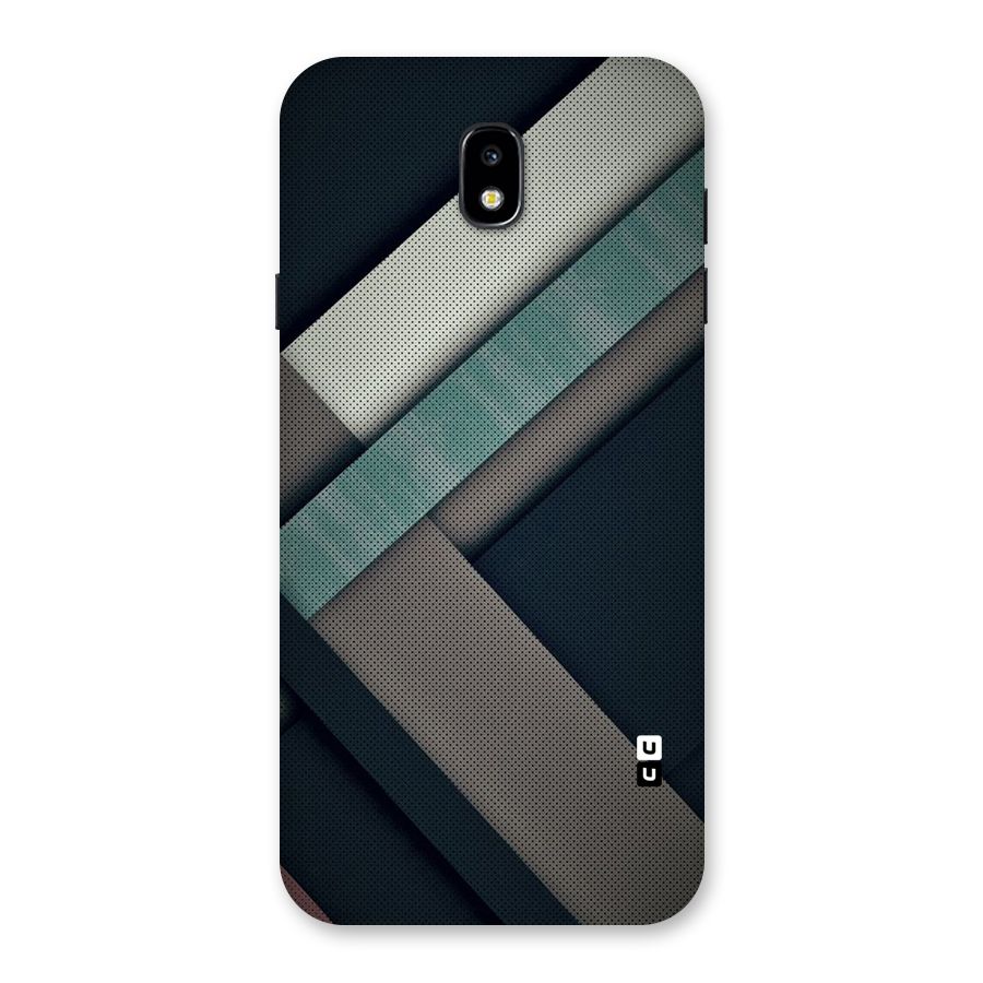 Dark Stripes Back Case for Galaxy J7 Pro