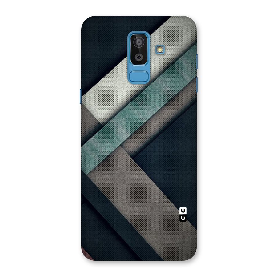 Dark Stripes Back Case for Galaxy J8