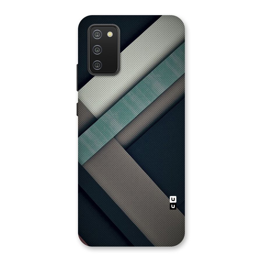 Dark Stripes Back Case for Galaxy M02s
