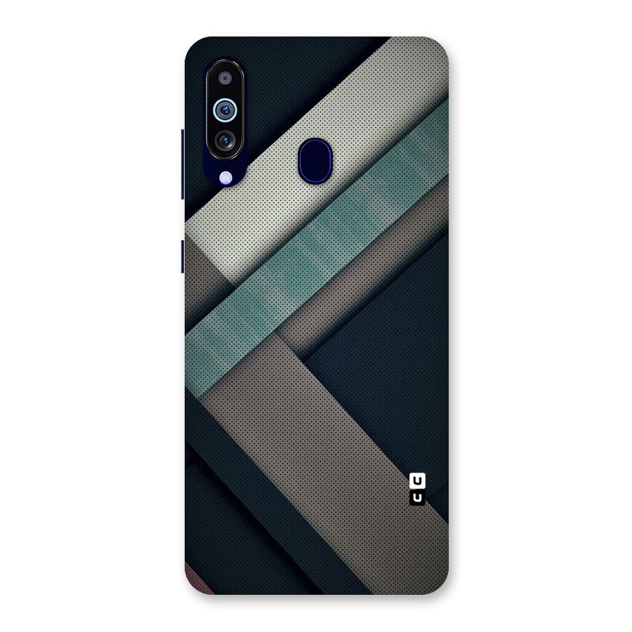 Dark Stripes Back Case for Galaxy M40