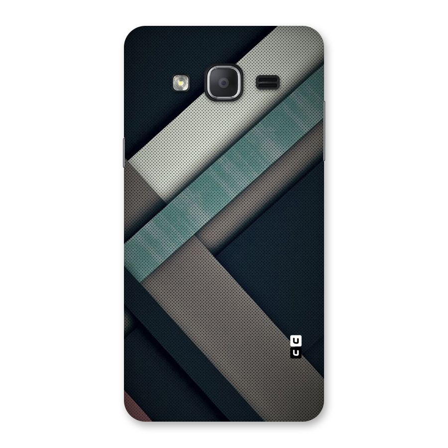 Dark Stripes Back Case for Galaxy On7 2015