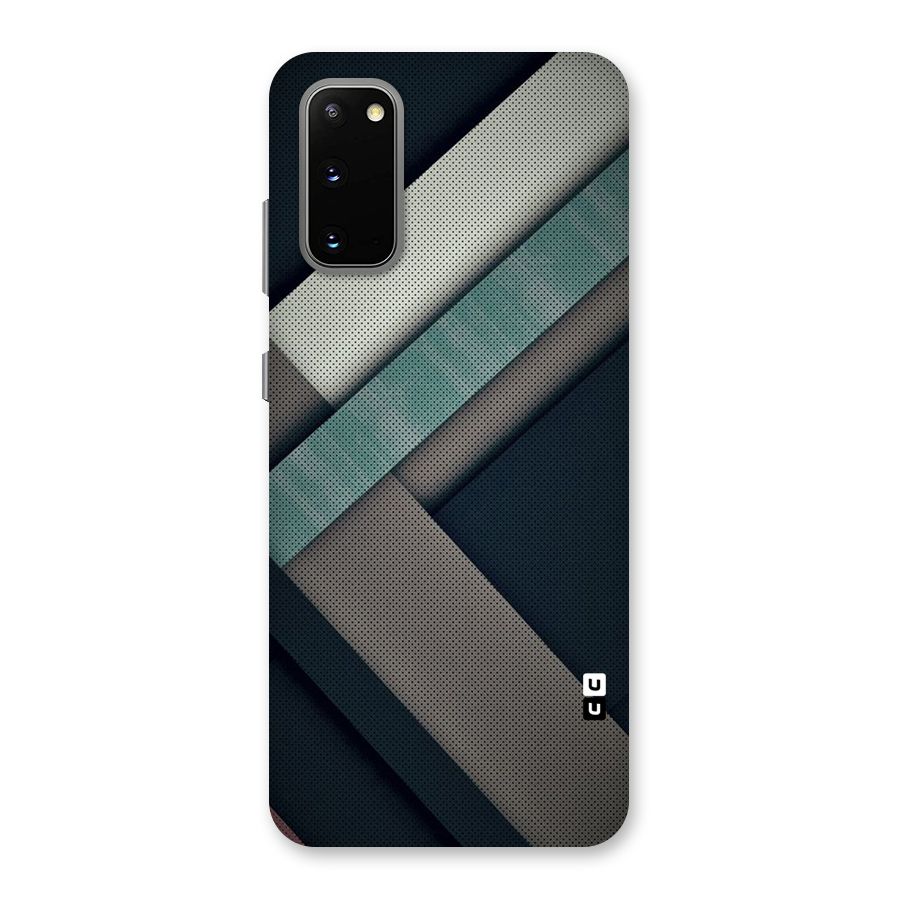 Dark Stripes Back Case for Galaxy S20