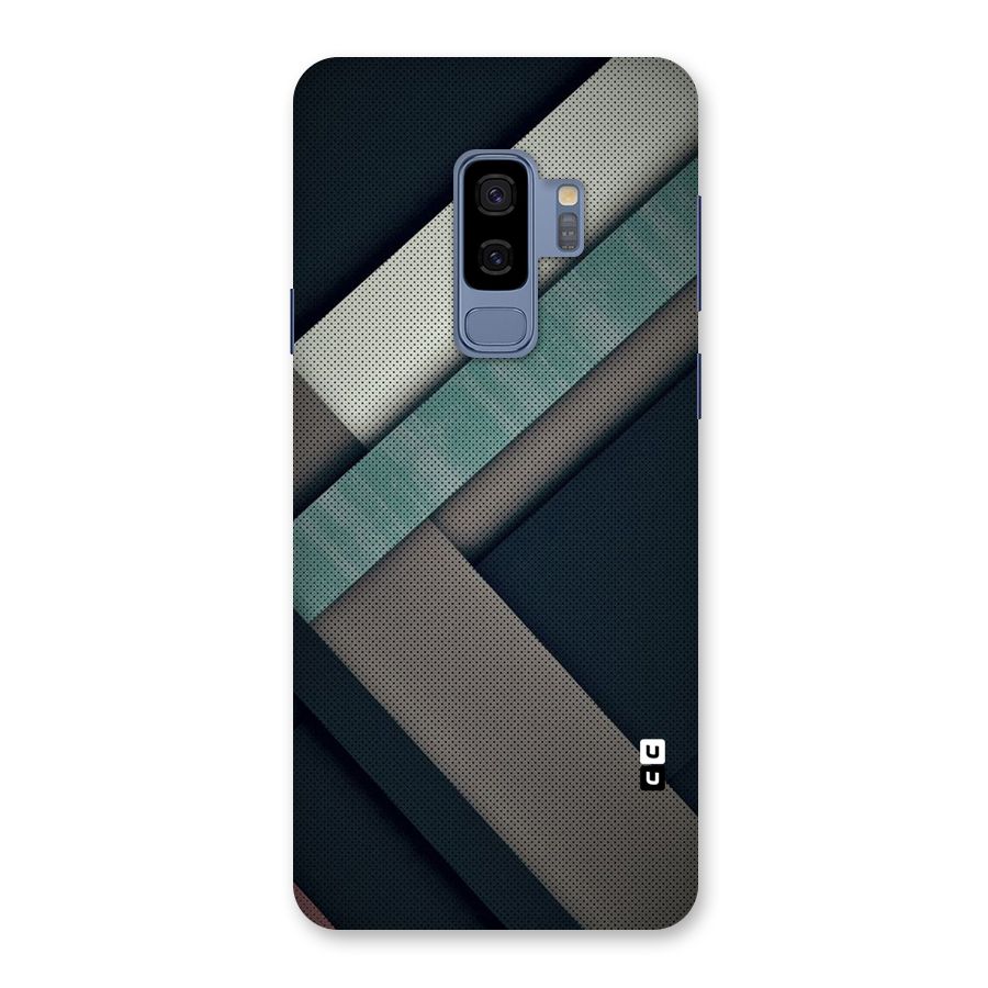 Dark Stripes Back Case for Galaxy S9 Plus