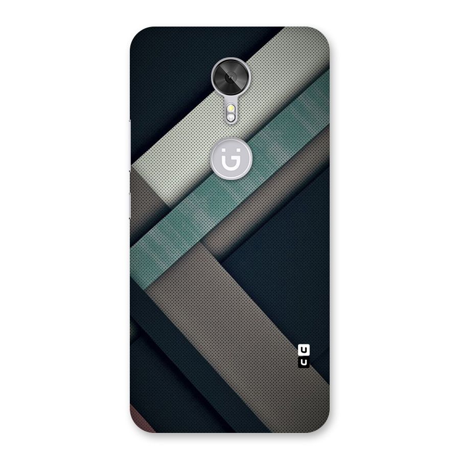Dark Stripes Back Case for Gionee A1