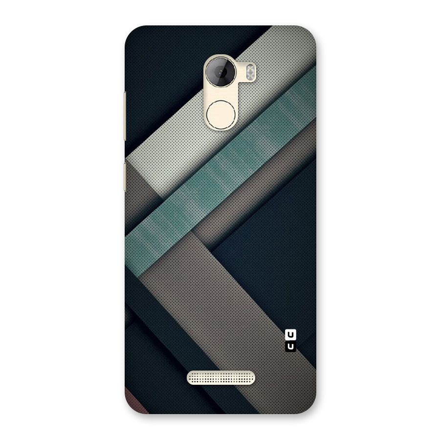 Dark Stripes Back Case for Gionee A1 LIte