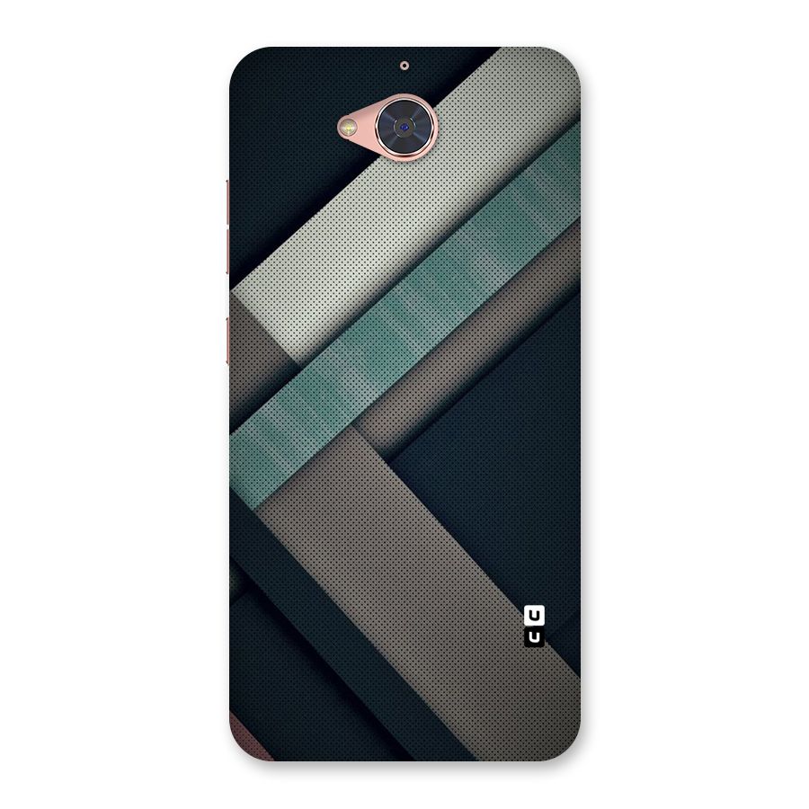 Dark Stripes Back Case for Gionee S6 Pro