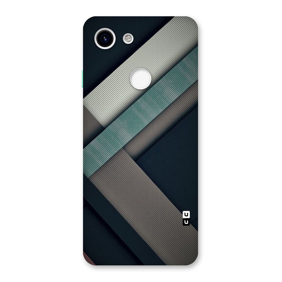 Dark Stripes Back Case for Google Pixel 3