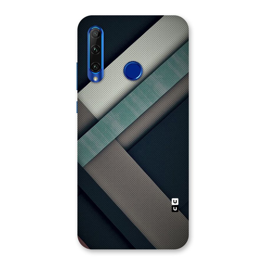 Dark Stripes Back Case for Honor 20i