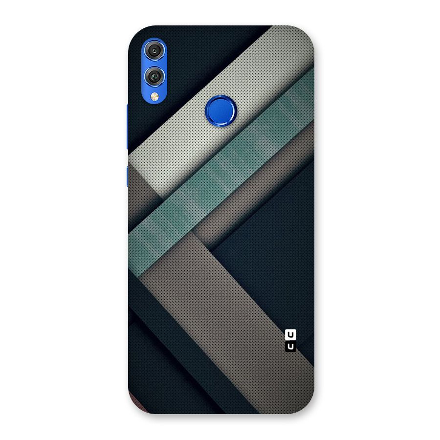Dark Stripes Back Case for Honor 8X