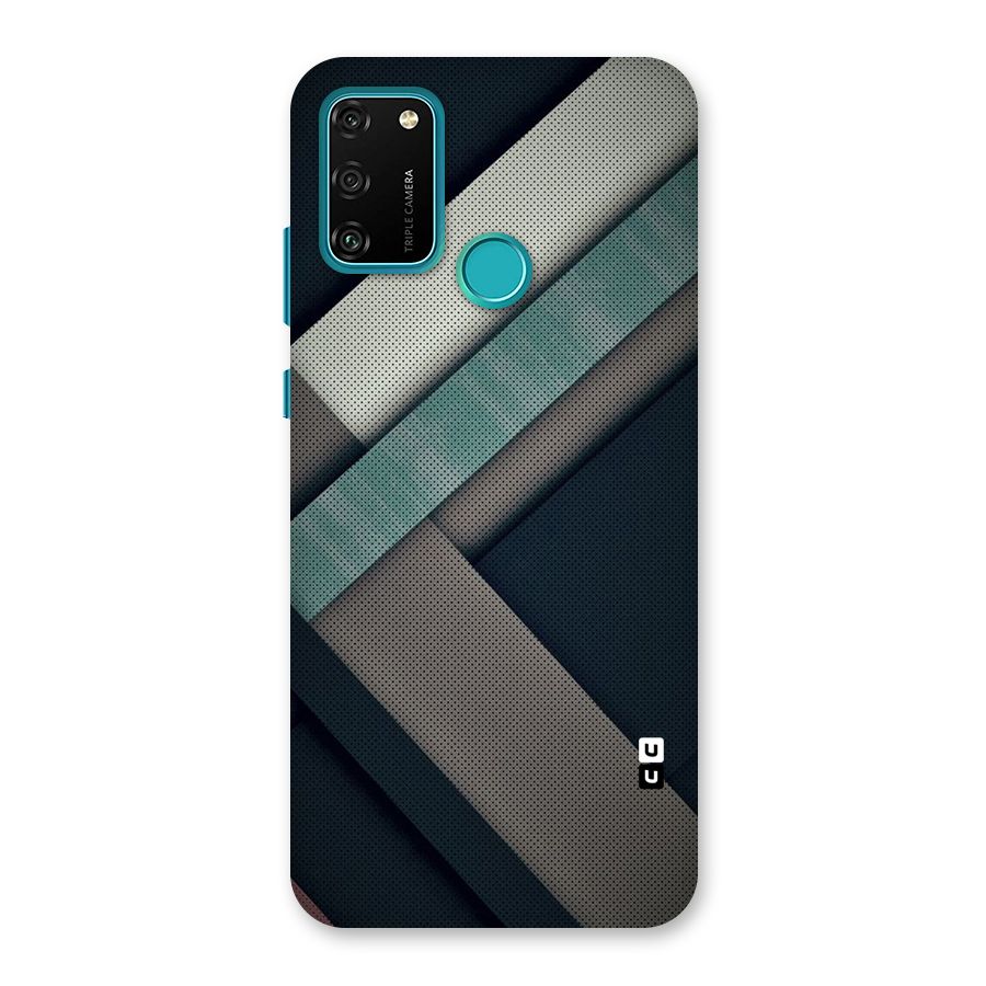 Dark Stripes Back Case for Honor 9A