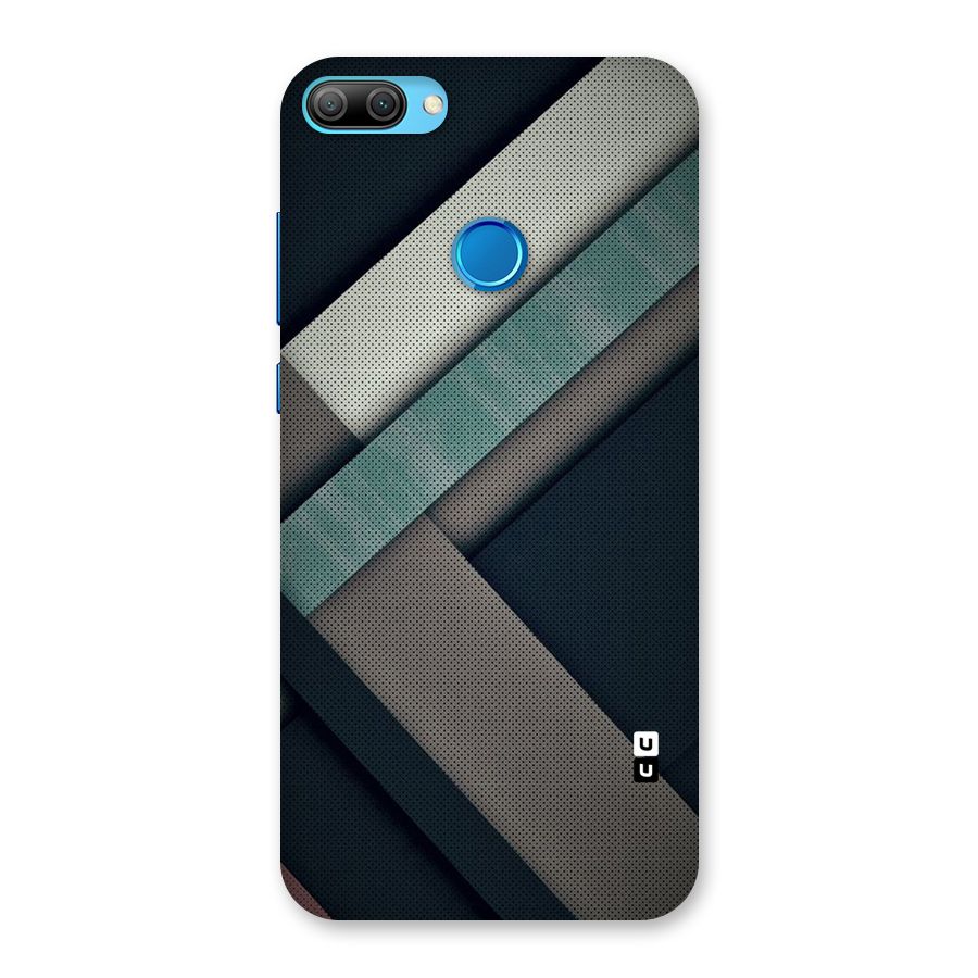 Dark Stripes Back Case for Honor 9N