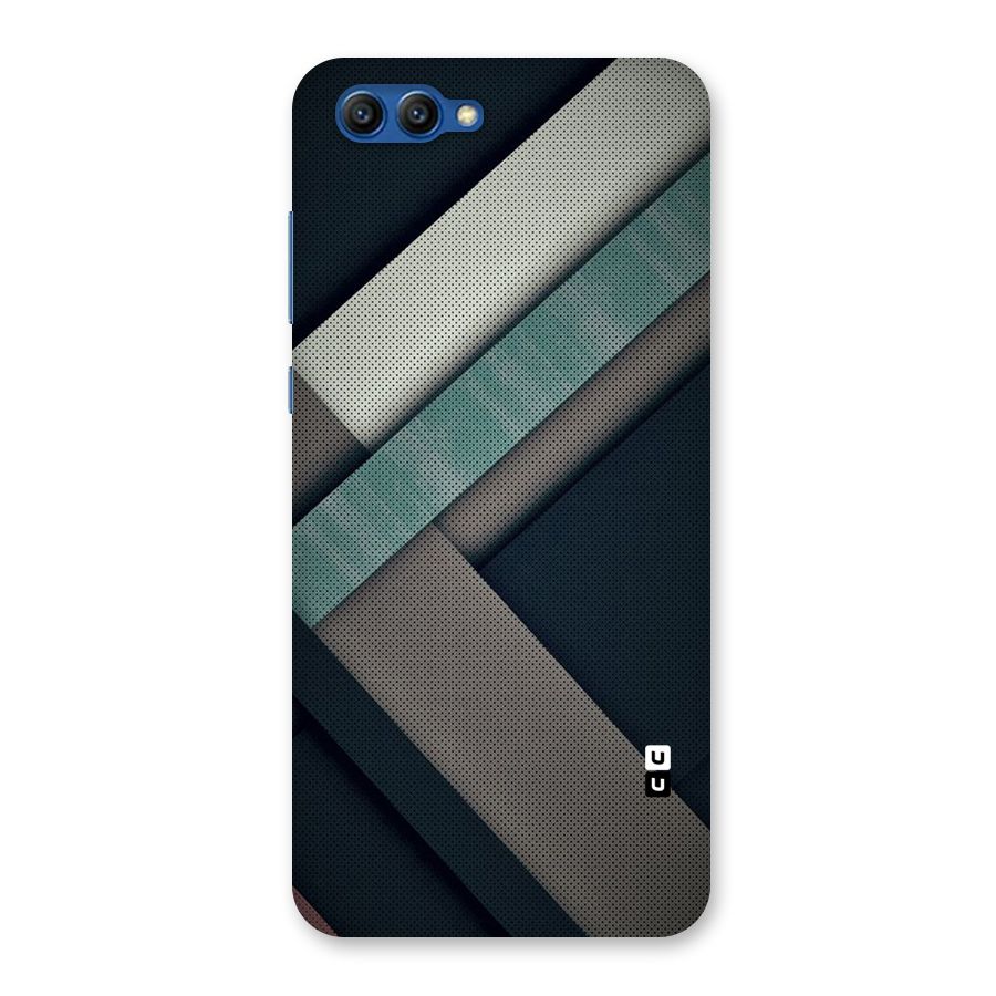 Dark Stripes Back Case for Honor View 10