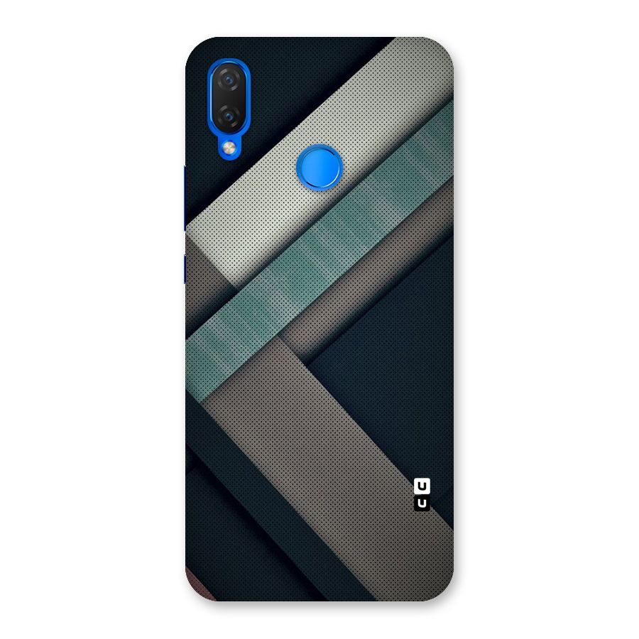 Dark Stripes Back Case for Huawei P Smart+