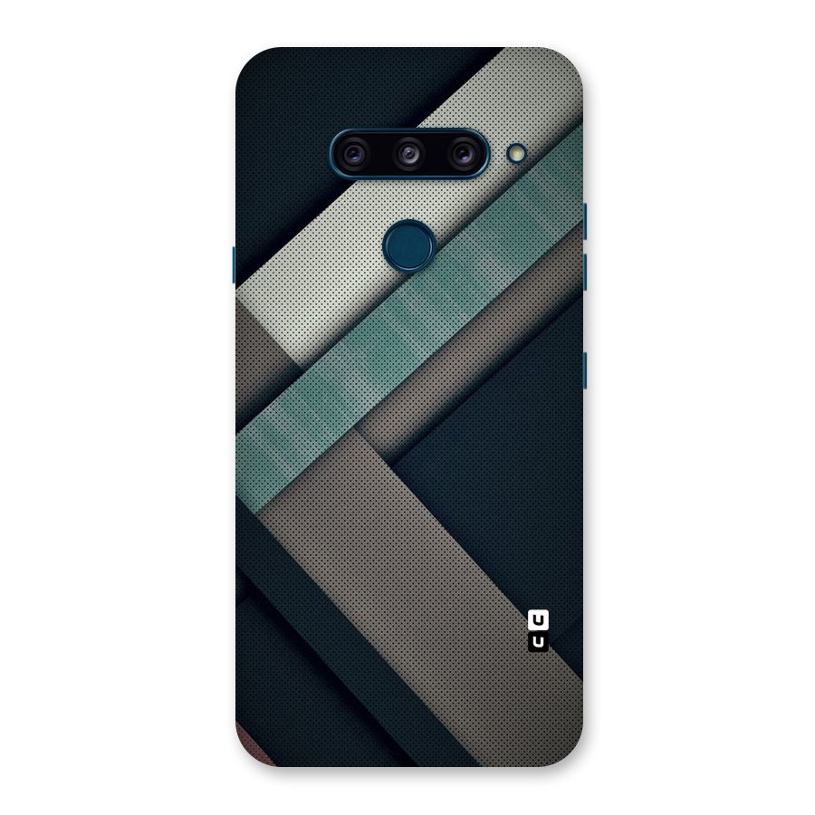 Dark Stripes Back Case for LG  V40 ThinQ