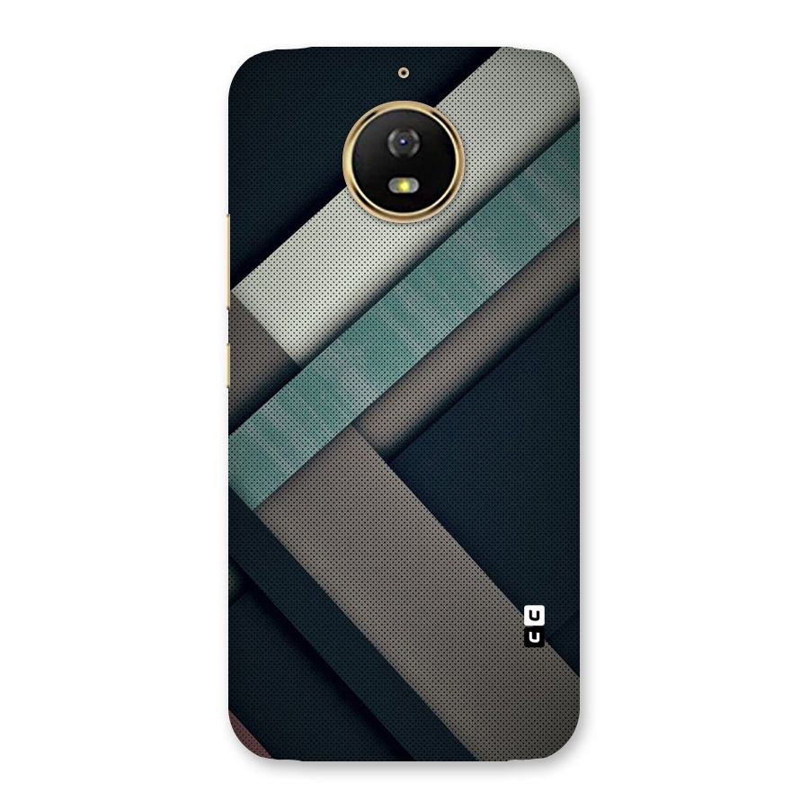 Dark Stripes Back Case for Moto G5s