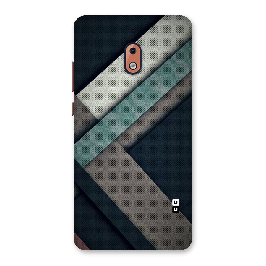 Dark Stripes Back Case for Nokia 2.1