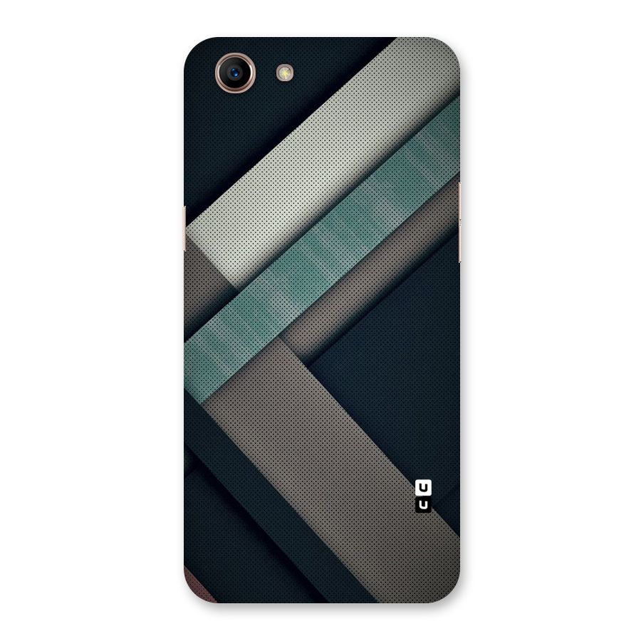 Dark Stripes Back Case for Oppo A83 (2018)