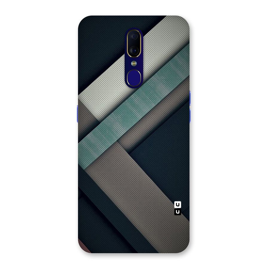 Dark Stripes Back Case for Oppo A9