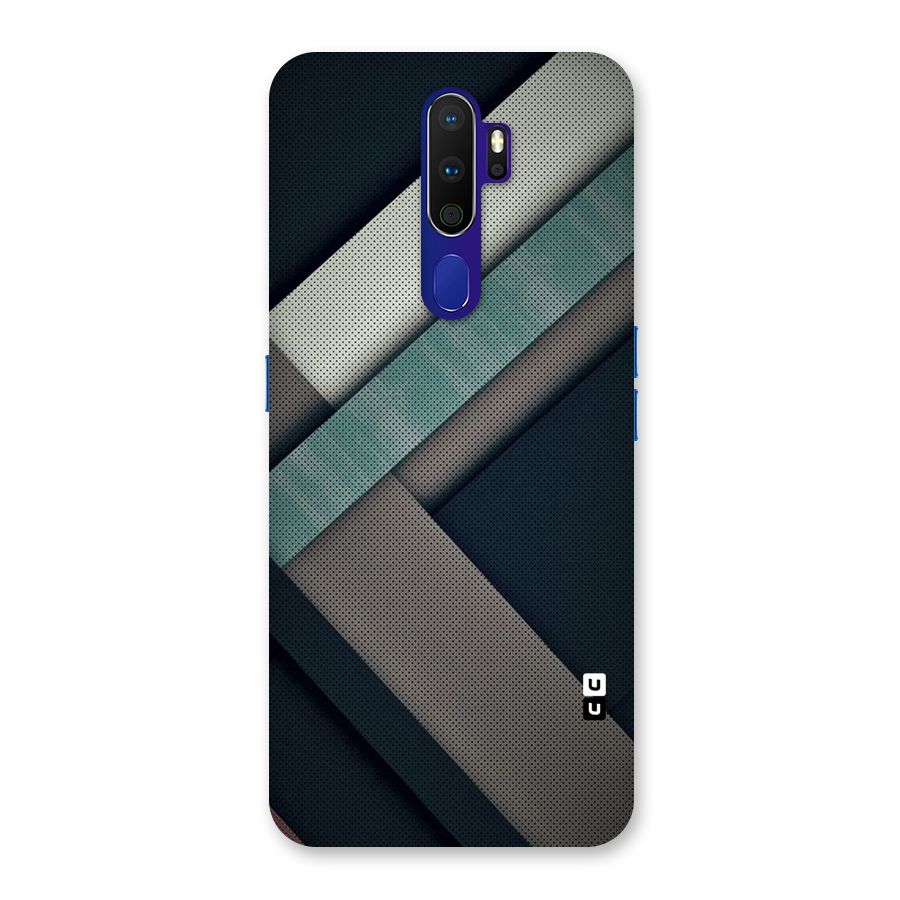 Dark Stripes Back Case for Oppo A9 (2020)