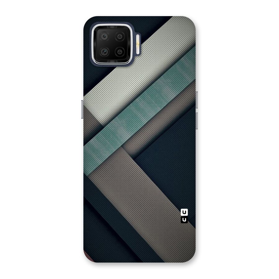 Dark Stripes Back Case for Oppo F17
