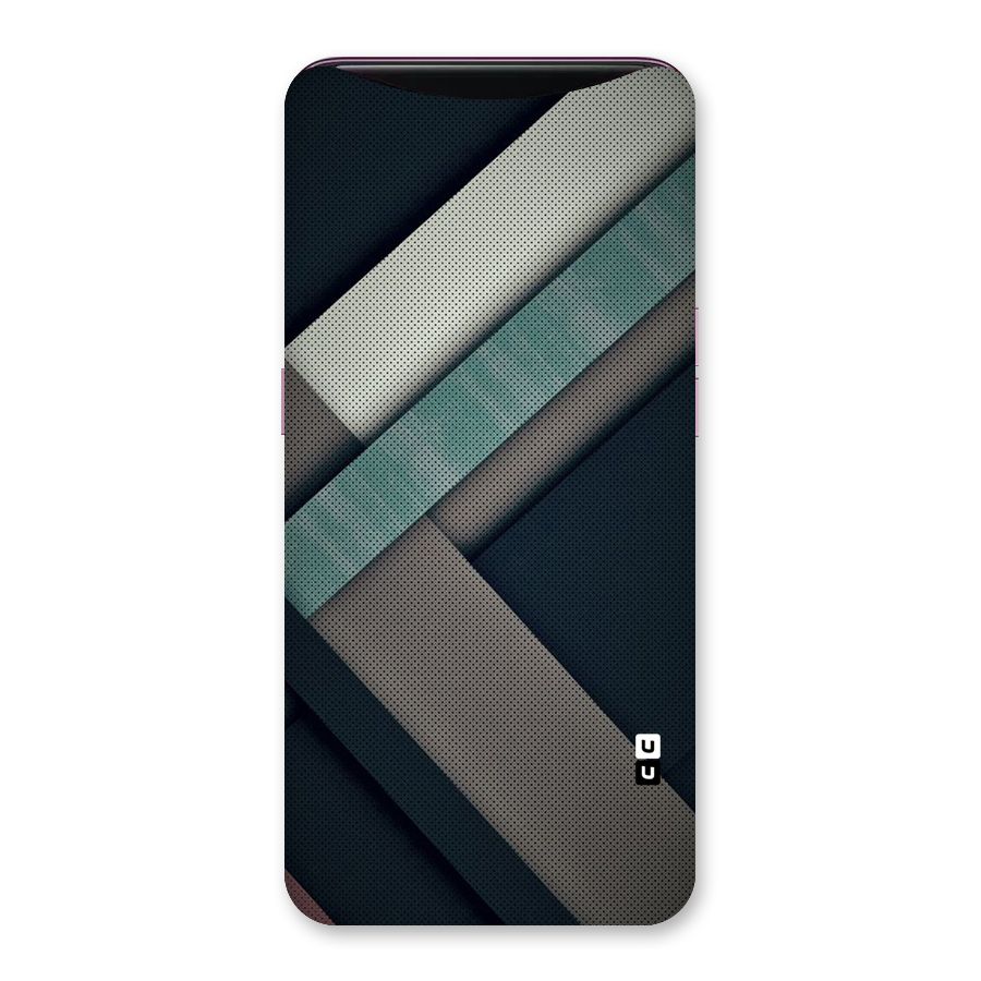 Dark Stripes Back Case for Oppo Find X